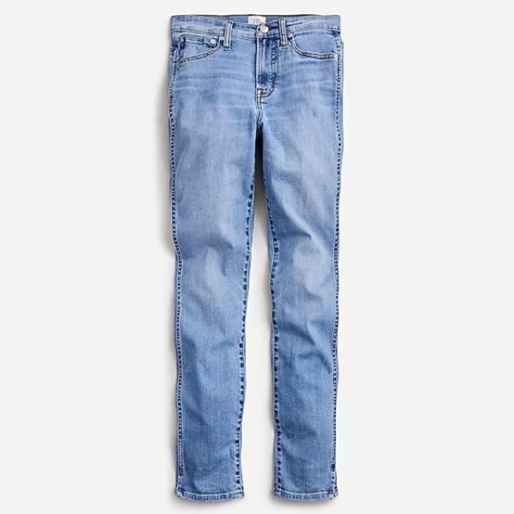Size 25 J.Crew high rise straight leg jeans